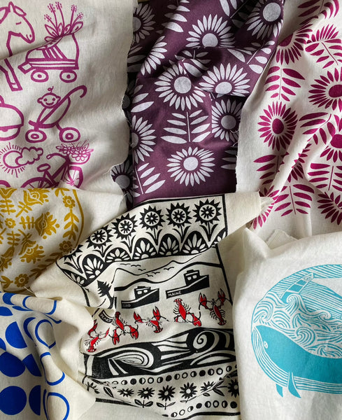 Linen Makers Scraps (choose a design)