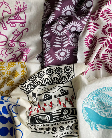 Linen Makers Scraps (choose a design)