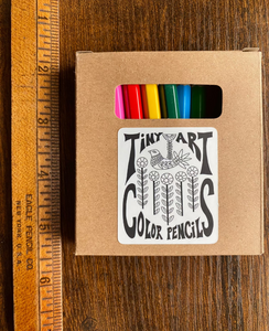 tiny color pencils