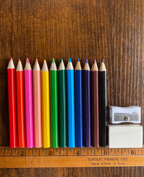 tiny color pencils