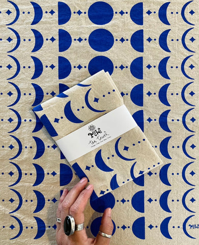 Tea Towel - Blue Moon