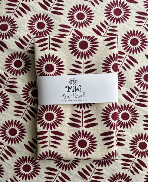 Tea Towel - Sunflowers