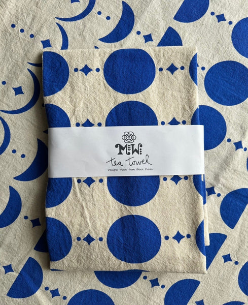 Tea Towel - Blue Moon