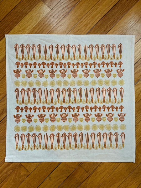 Tea Towel - Veggie Garden
