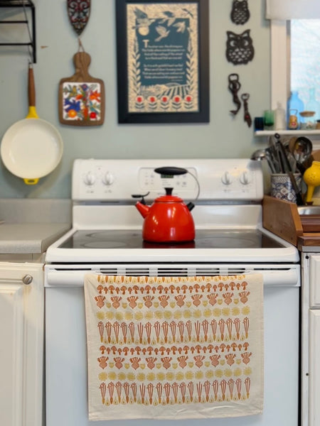 Tea Towel - Veggie Garden