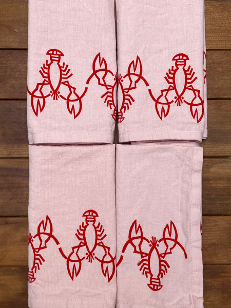 Linen Cloth Napkins (two different designs)