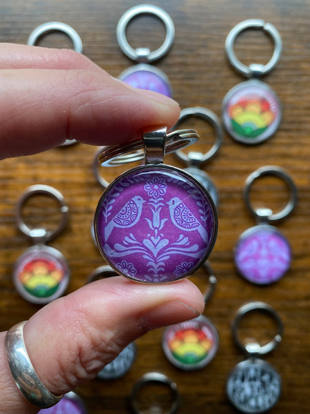 Keychains (four design choices)