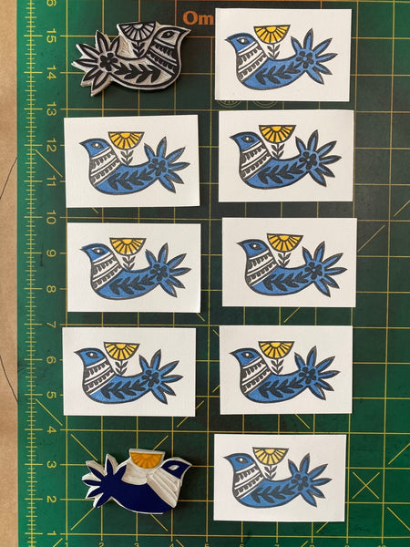 Tiny Art Prints (five designs to choose)