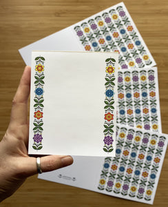 Note Pad - floral