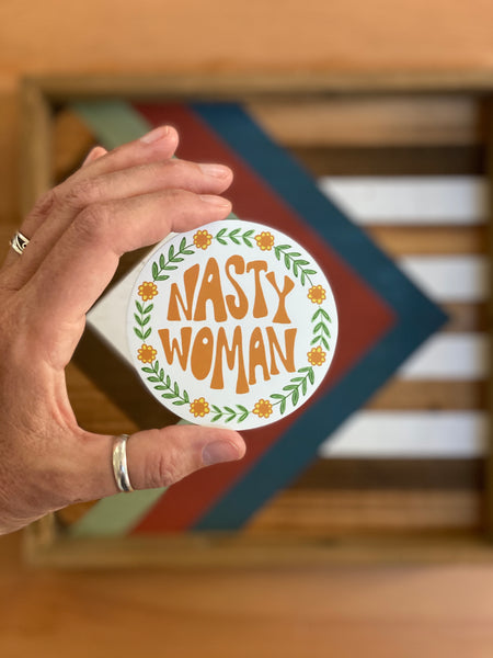Magnet 3" Nasty Woman