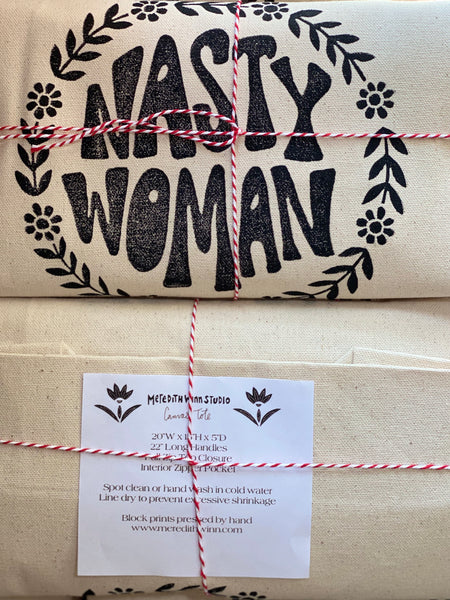 Tote Bag - (Natural) Nasty Woman