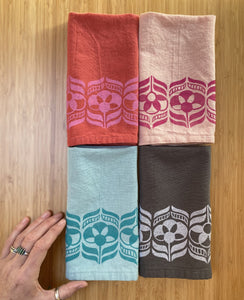 Linen Cloth Napkins (two different designs)